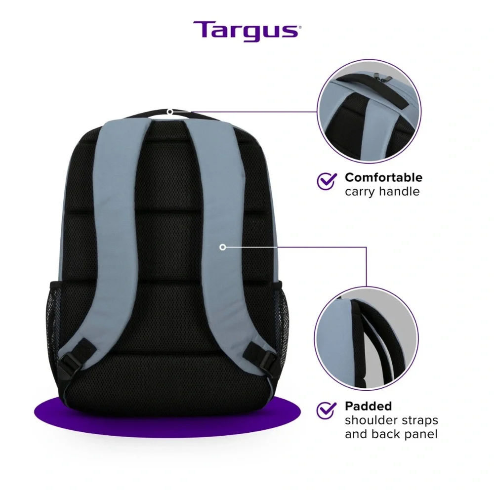 Targus Blue Backpack with Padded Laptop Compartment